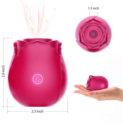 "OG Rose Toy" for Women with 7 Frequencies | Waterproof + Sucking