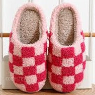 "Cozy Steppas" Abstract Design Slippers
