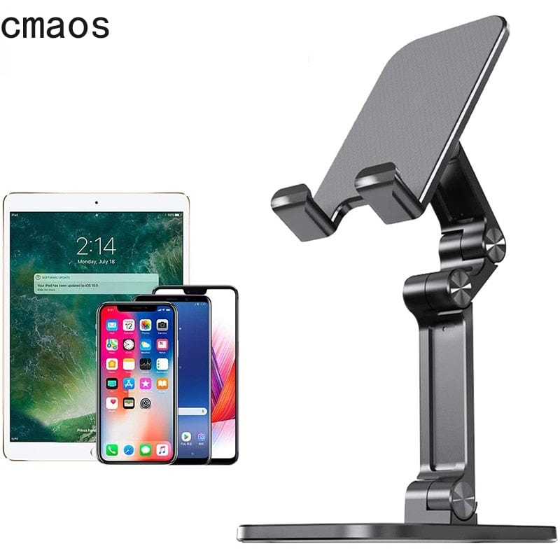 Multi-Fold Lightweight Phone Stand for Cellphone + Tablet
