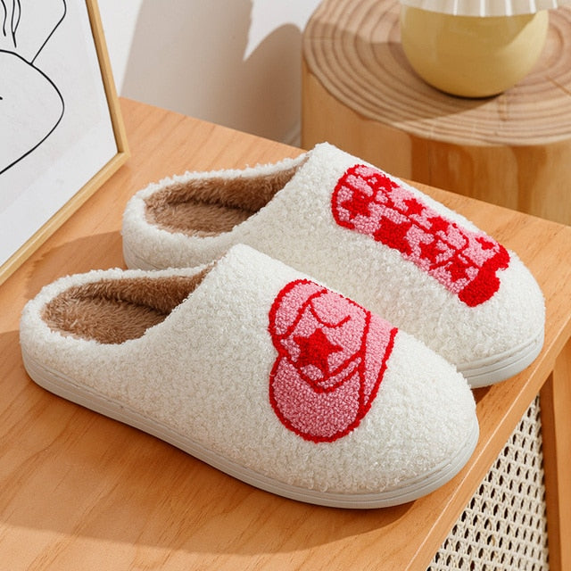 HOWDY! Cozy Cowgirl Slippers for Women